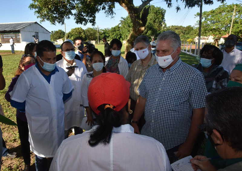 cuba, miguel diaz-canel, presidente de la republica de cuba, isla de la juventud, visita gubernamental