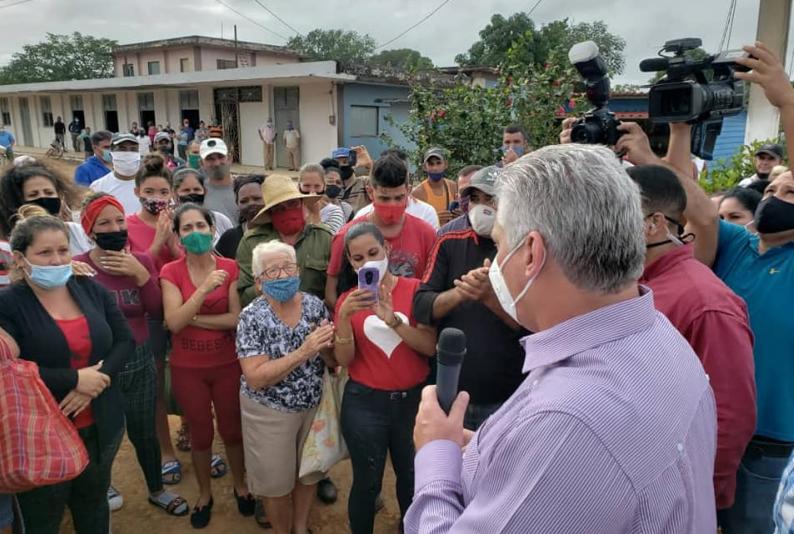 matanzas, visita gubernamental, miguel diaz-canel, presidente de la republica de cuba, zafra azucarera