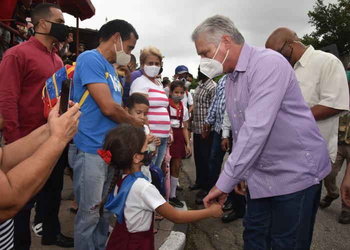 matanzas, visita gubernamental, miguel diaz-canel, presidente de la republica de cuba, zafra azucarera, agricultura