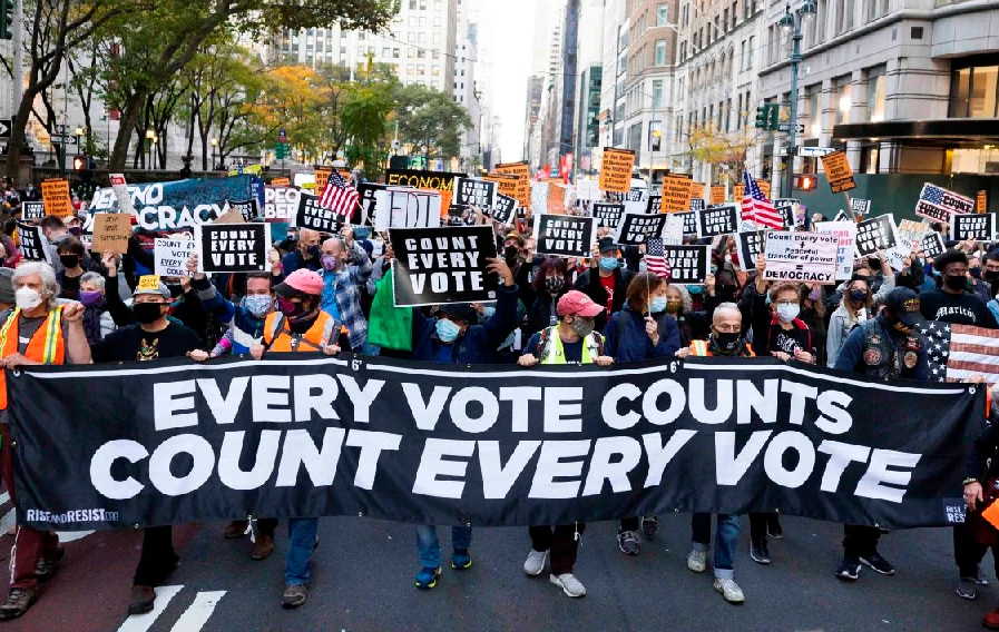 estados unidos, elecciones en estados unidos, joe biden, donald trump, manifestaciones, protestas