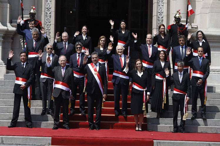 Por sus antecedentes, varios de los recién nombrados ministros fueron cuestionados en la nación andina. (Foto: PL)