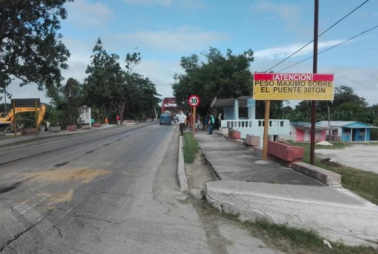 jatibonico, vialidad, transito, carretera central, puente de jatibonico