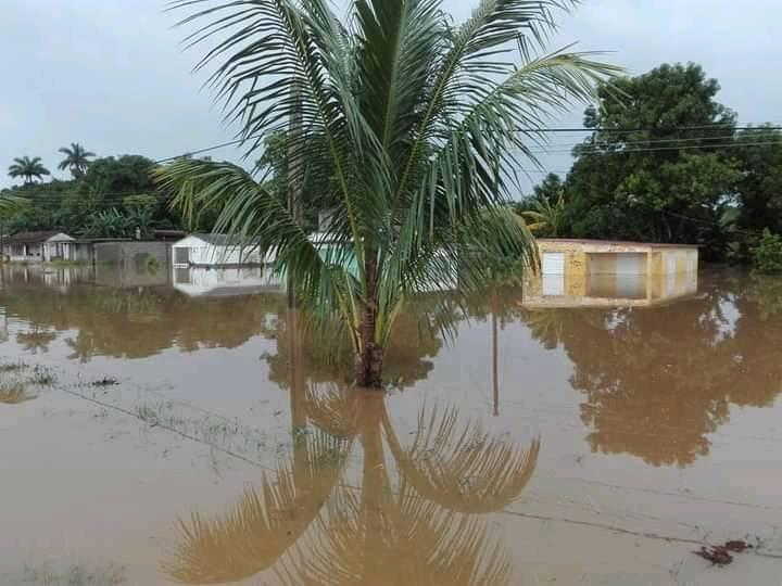 Aunque los daños no fueron significativos, los mayores problemas se acumulan en el municipio cabecera, Jatibonico, Taguasco y La Sierpe. (Foto: Lázaro A. Cabrera)