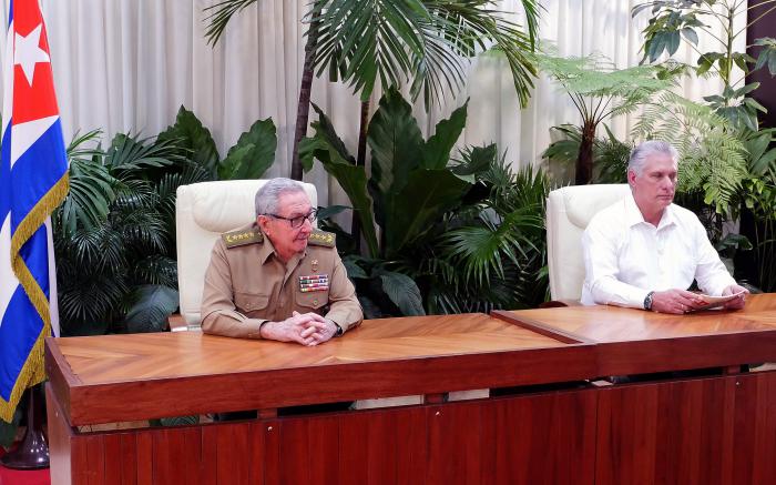 El presidente cubano Miguel Díaz-Canel informó a la población sobre el inicio de la Tarea Ordenamiento. (Foto: Estudios Revolución)