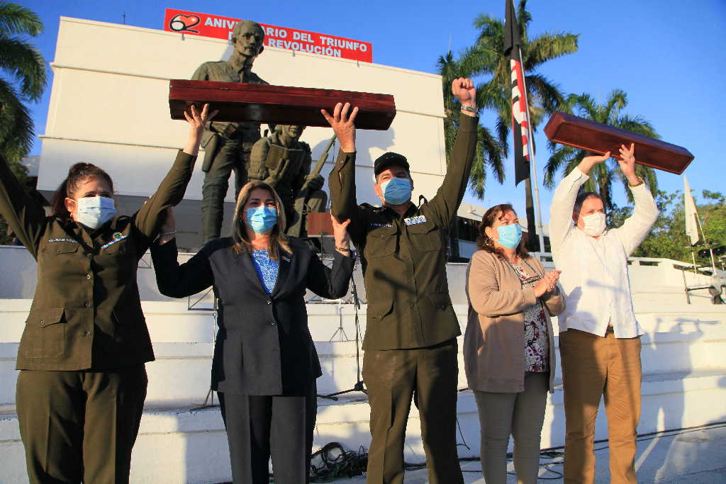 sancti spiritus, aniversario 62 del triunfo de la revolucion cubana, revolucion cubana