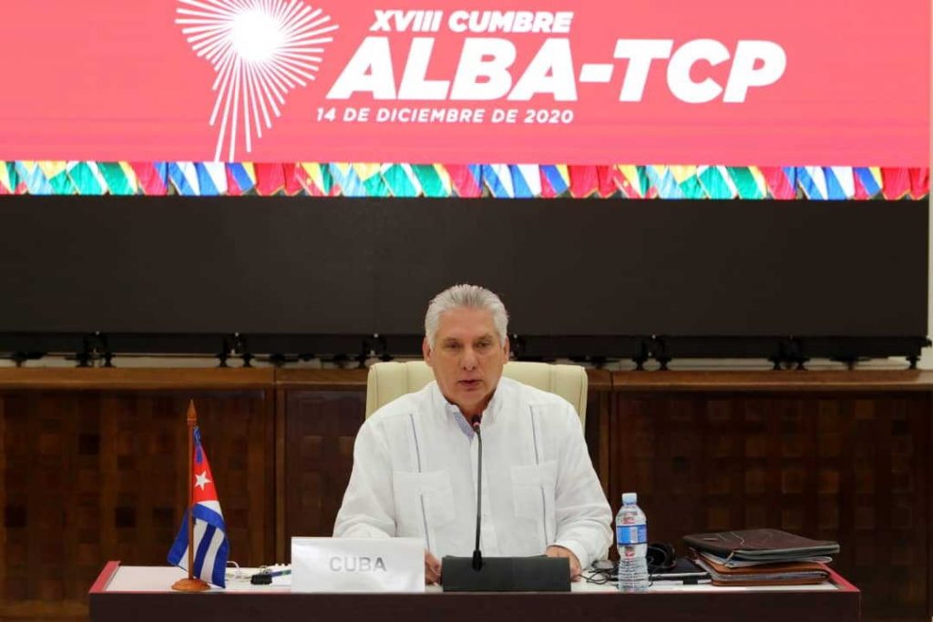 cuba, alba-tcp, venezuela, miguel diaz-canel, presidente de la republica de cuba