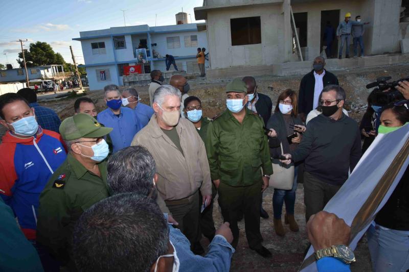 cuba, la habana, visita gubernamental, miguel diaz-canel, presidente e la republica de cuba, construccion de viviendas