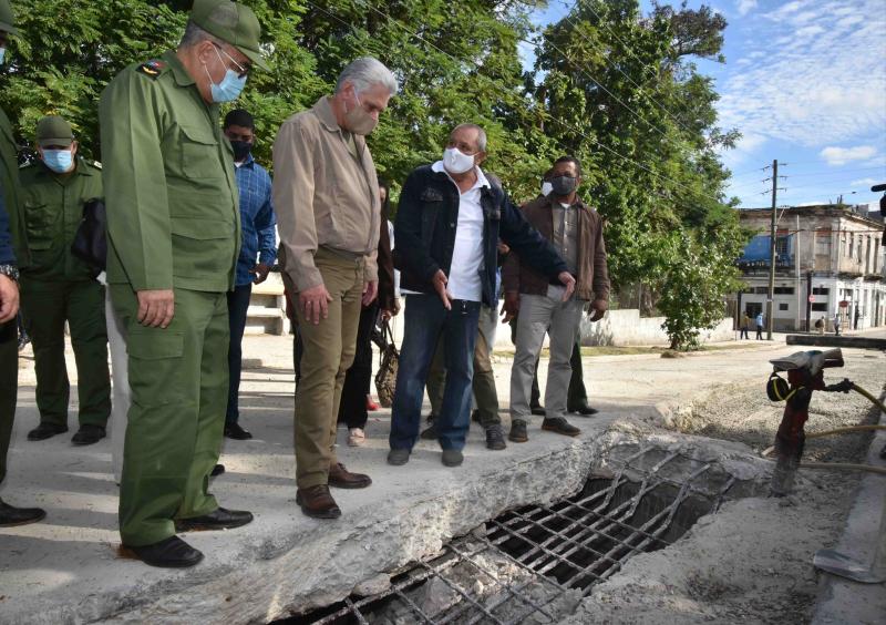 cuba, la habana, visita gubernamental, miguel diaz-canel, presidente e la republica de cuba, construccion de viviendas, produccion de alimentos, recursos hidraulicos, acueducto