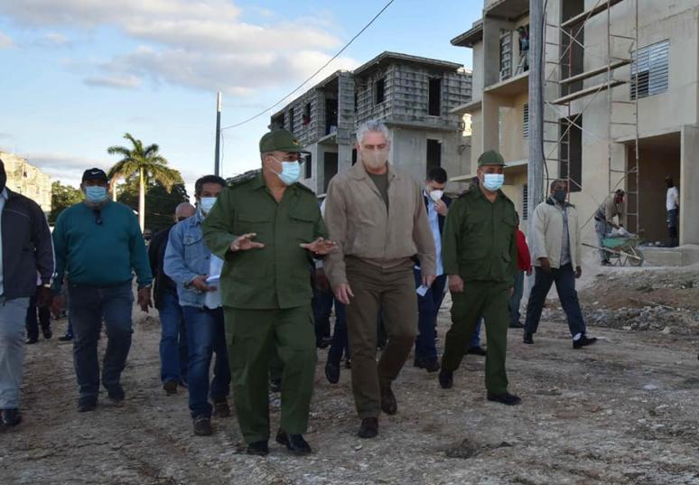 cuba, la habana, visit gubernamental, miguel diaz-canel, presidente e la republica de cuba, construccion de viviendas