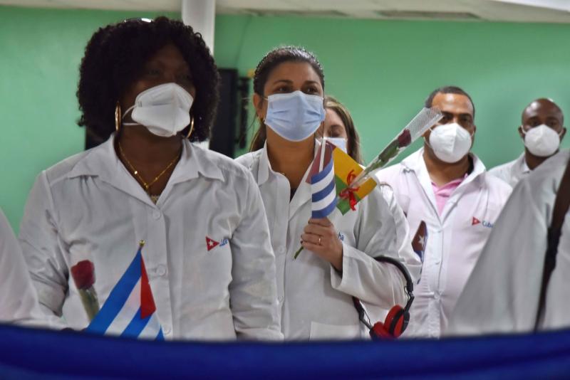 cuba, guinea bissau, medicos cubanos, contingente henry reeve, covid-19, miguel diaz-canel