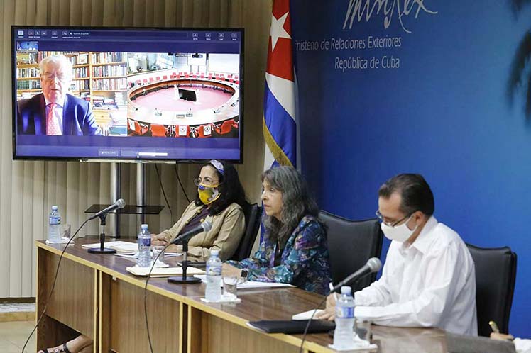 El contacto se desarrolló en un clima respetuoso y constructivo. (Foto: PL)