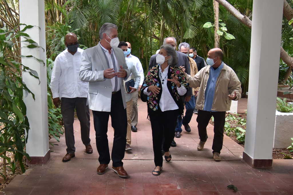 cuba, cultura, sede de la fundacion del nuevo cine latinoamericano, miguel diaz-canel, presidente de la republica de cuba