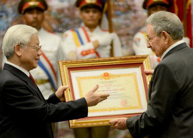 cuba, vietnam, partido comunista de vietnam, raul castro partido comunista de cuba