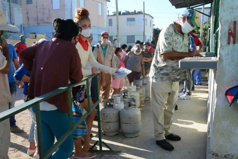 sancti spiritus, gas liberado, gas licuado, economia cubana