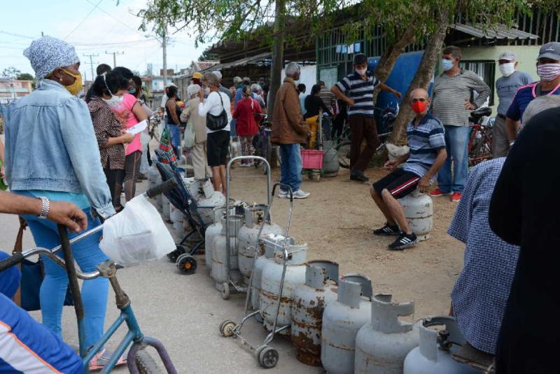 sancti spiritus, gas liberado, gas licuado, economia cubana