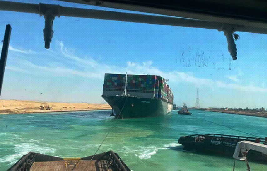 egipto, barco, transporte maritimo, canal de suez, economia mundial