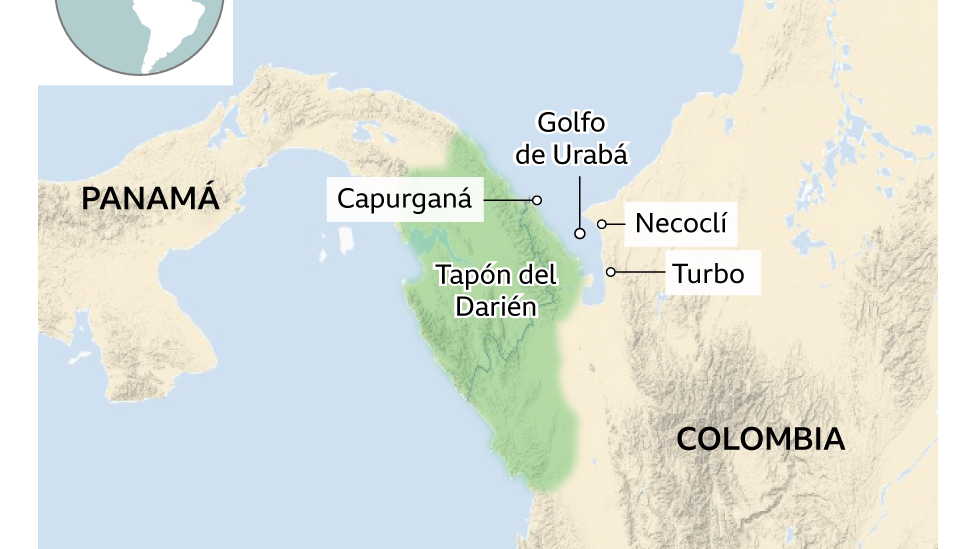 colombia, panama, selvas, migracion, estados unidos