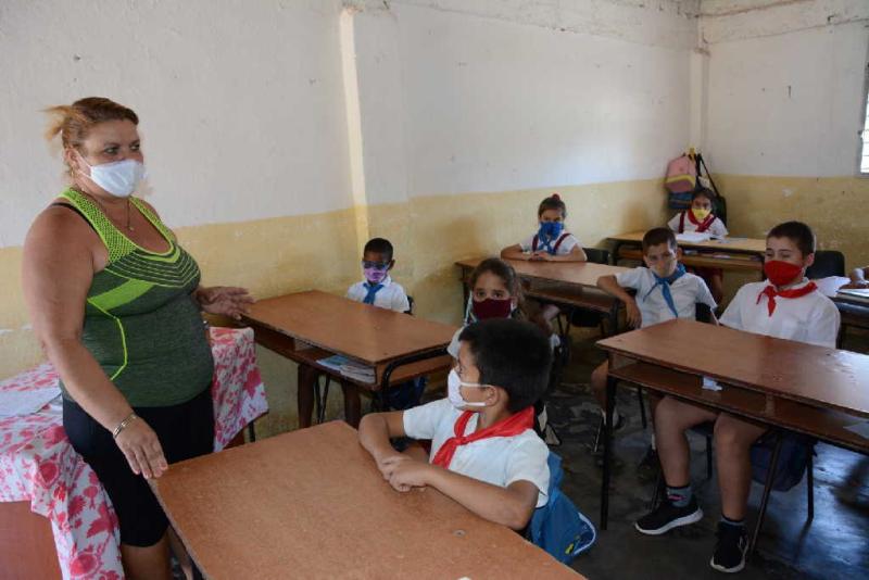 sancti spiritus, educacion, curso escolar 2020-2021, maestros rurales, enseñanza primaria