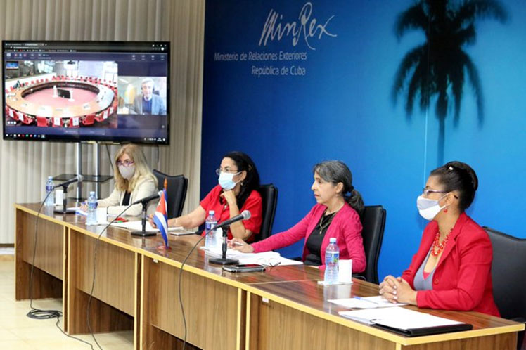 La representación antillana agradeció el apoyo de la UE a la resolución que exige el fin del bloqueo en Naciones Unidas. (Foto: PL)