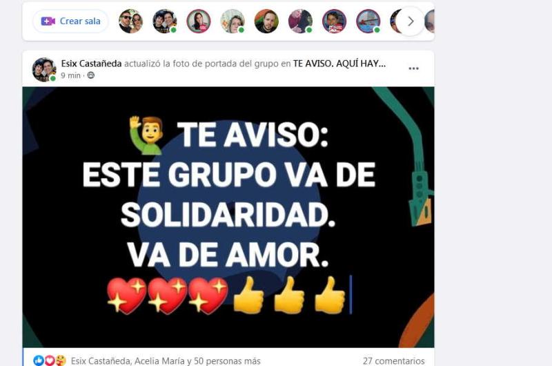 sancti spiritus, facebook, solidaridad, redes sociales