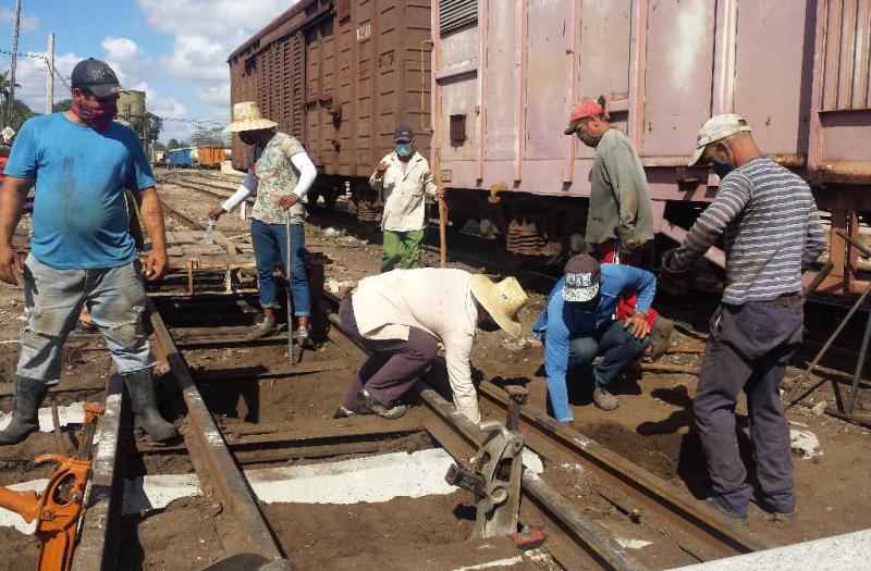 sancti spiritus, vias ferreas, empresa ferrocarriles centro, tarea ordenamiento