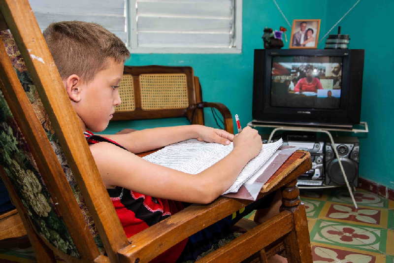 cuba, canal educativo, teleclases, curso escolar 2020-2021, educacion