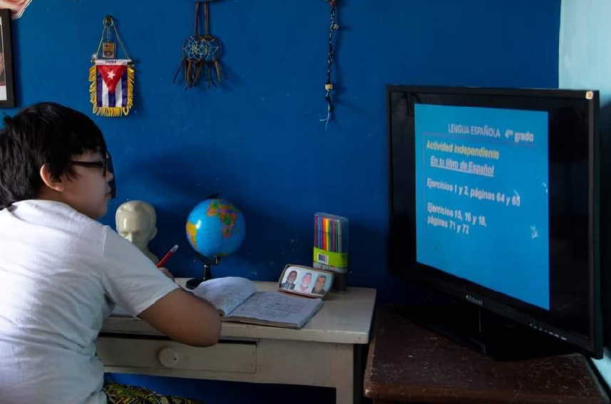 cuba, canal educativo, teleclases, curso escolar 2020-2021, educacion