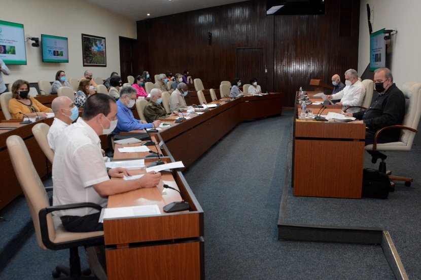 En el encuentro los análisis de las provincias se enfocaron a buscar el traje a la medida de cada situación epidemiológica. (Foto: Estudios Revolución)