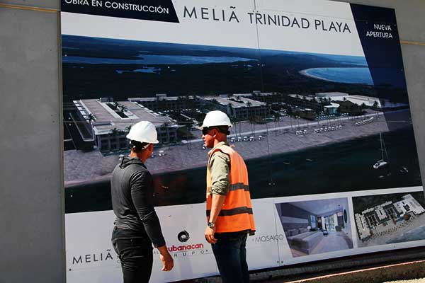El nuevo Hotel Meliá Trinidad Playa pondrá a disposición del visitante unas 400 habitaciones. (Foto: Oscar Alfonso)
