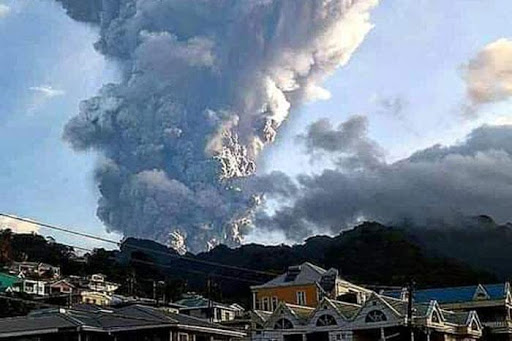 El volcán La Soufrière entró en erupción el pasado 9 de abril. (Foto: PL)