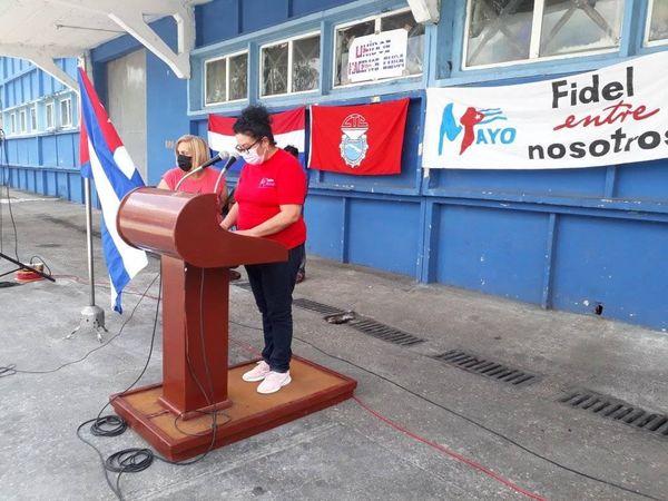 sancti spiritus, cuba, primero de mayo, ctc, dia internacional de los trabajadores