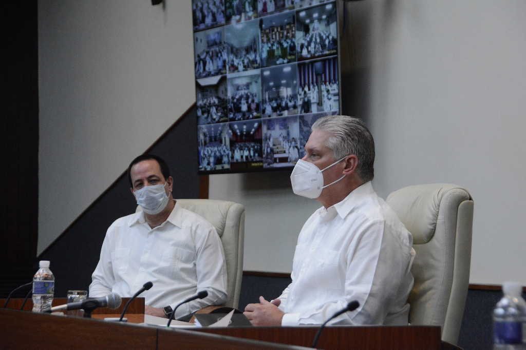 cuba, miguel diaz-canel, covid-19, coronavirus, contingente henry reeve, pandemia