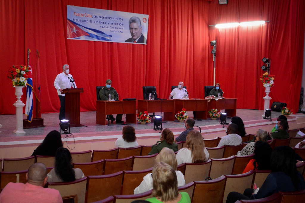 cuba, cienfuegos, partido comunista de cuba, miguel diaz-canel