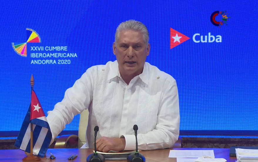 cuba, cumbre iberoamericana, miguel diaz-canel, vacuna contra la covid-19, c0vid-19