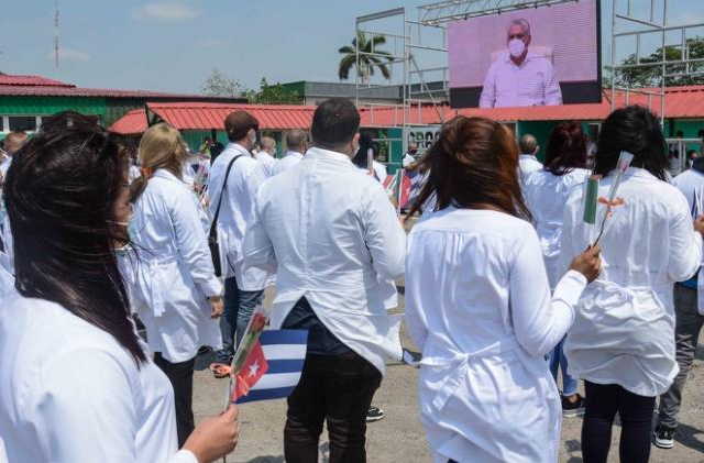 cuba, mexico, contingente henry reeve, covid-19, pandemia, medicos cubanos