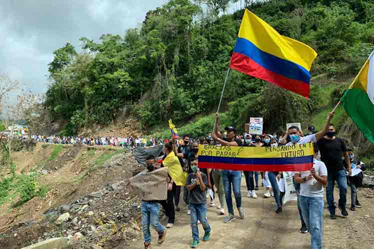 colombia, manifestaciones, protestas, ivan duque, violencia