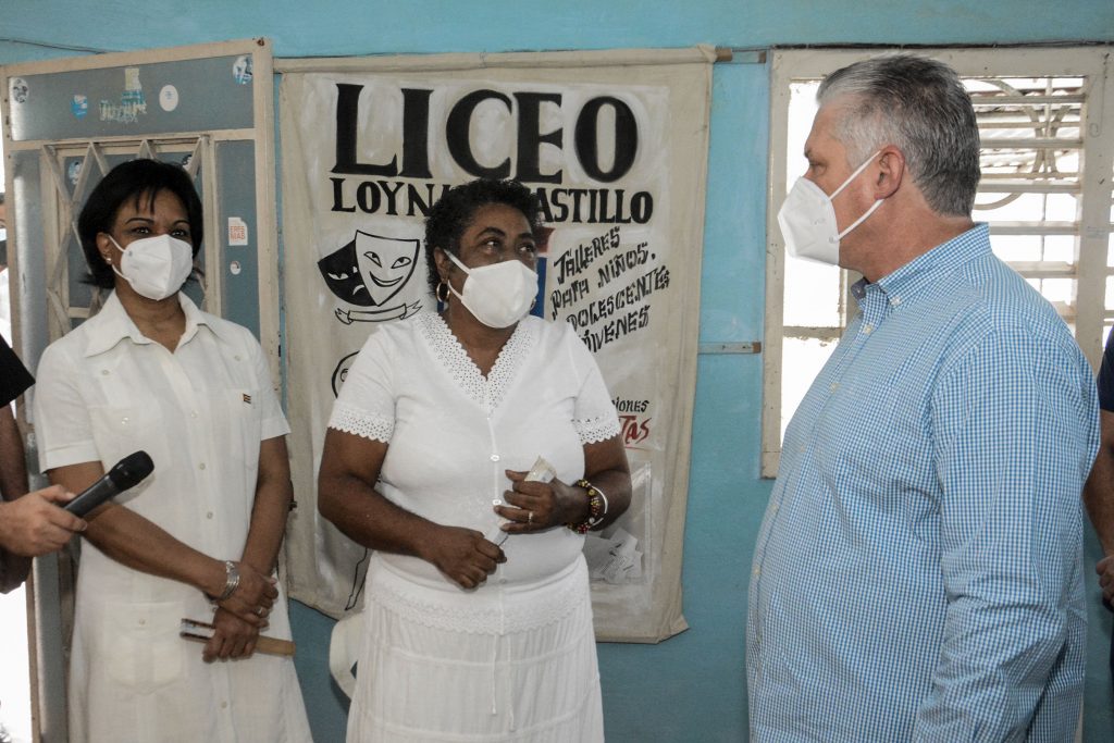 Visita a la sede de la Red Barrial Afrodescendiente. (Foto: Estudios Revolución)