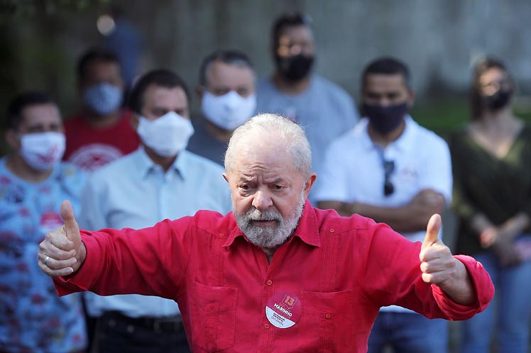 Lula recuperó sus derechos políticos en marzo. (Foto: PL)