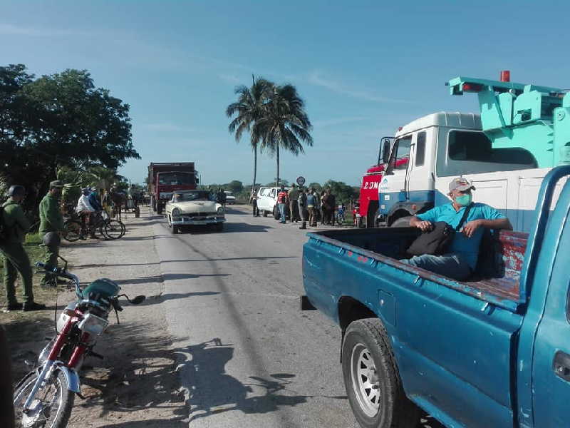 sancti spiritus, accidente de transito, jatibonico, omnibus yutong