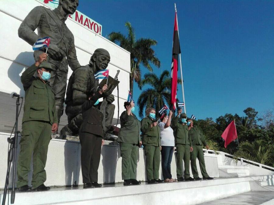 sancti spiritus, cuba, primero de mayo, dia internacional de los trabajadores, ctc