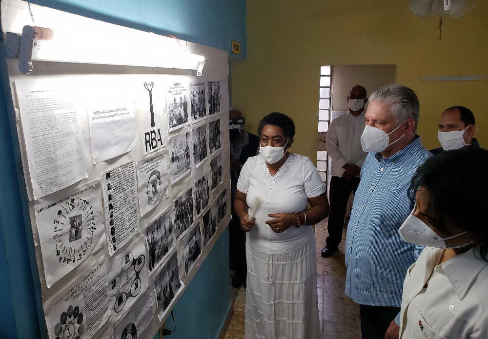 cuba, proyecto sociocultural comunitario, afrodescendientes, miguel diaz-canel