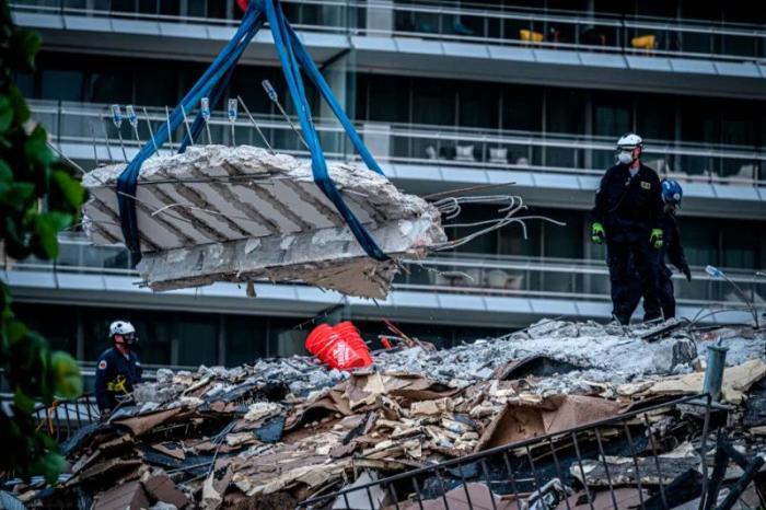 estados unidos, miami, edificio, derrumbe, muertes, bomberos