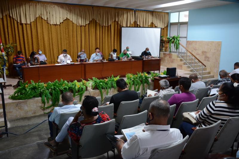 sancti spiritus, comite municipal del partido, covid-19, tarea ordenamiento