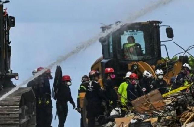 estados unidos, miami, edificio, derrumbe, muertes, bomberos