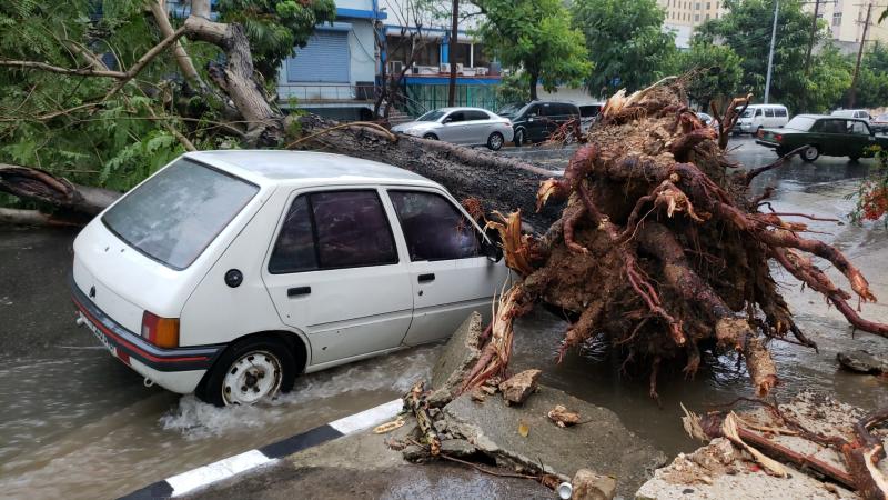 cuba, la habana, tormenta local severa, vientos, lluvias, desastres naturales, insmet