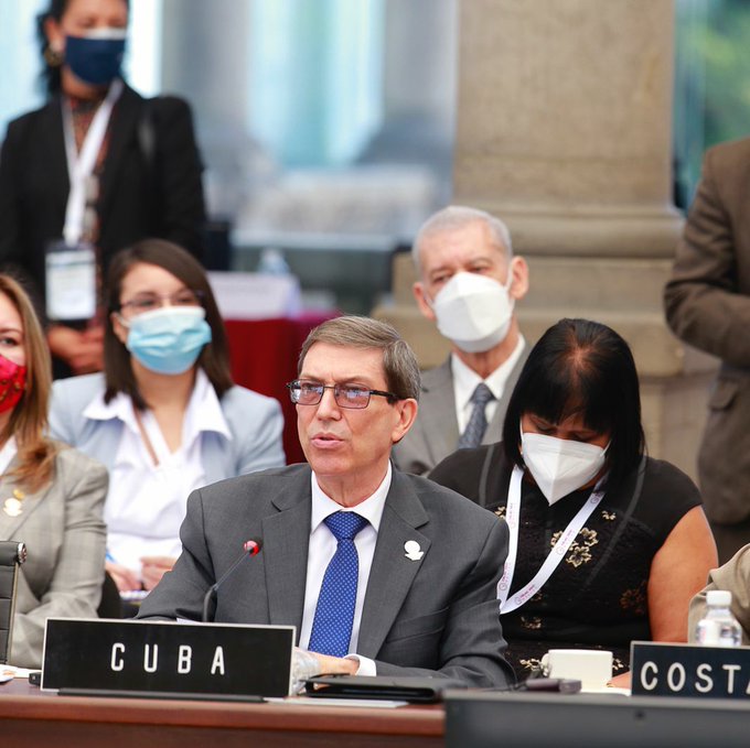 Bruno Rodríguez intervino en México en la XXI Reunión de Cancilleres de la Comunidad de Estados Latinoamericanos y Caribeños.