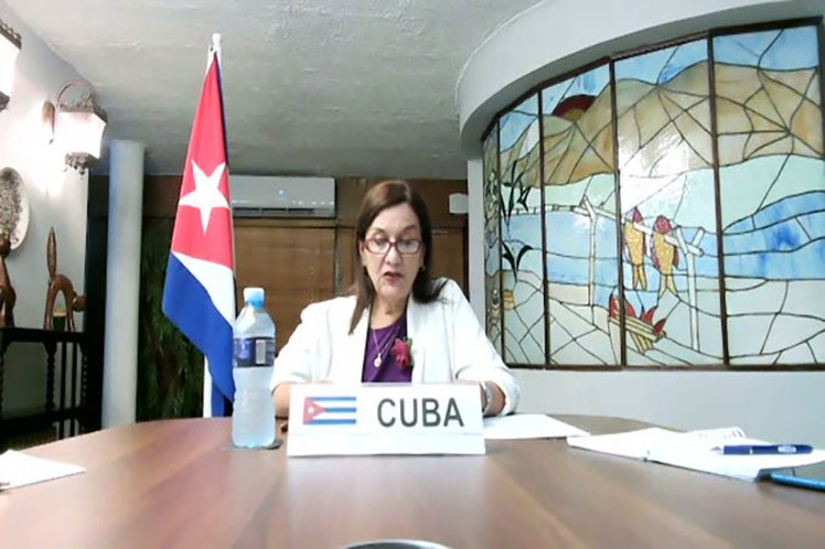 La ministra cubana aseveró que la acción colectiva es urgente dado el impacto del cambio climático visible en el mundo cada vez más. (Foto: PL)