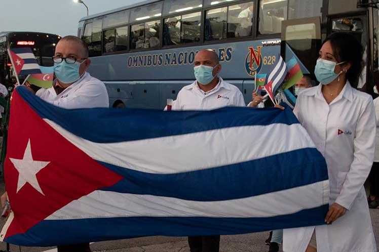 cuba, azerbaiyan, covid-19, contingente henry reeve, coronavirus, medicos cubanos