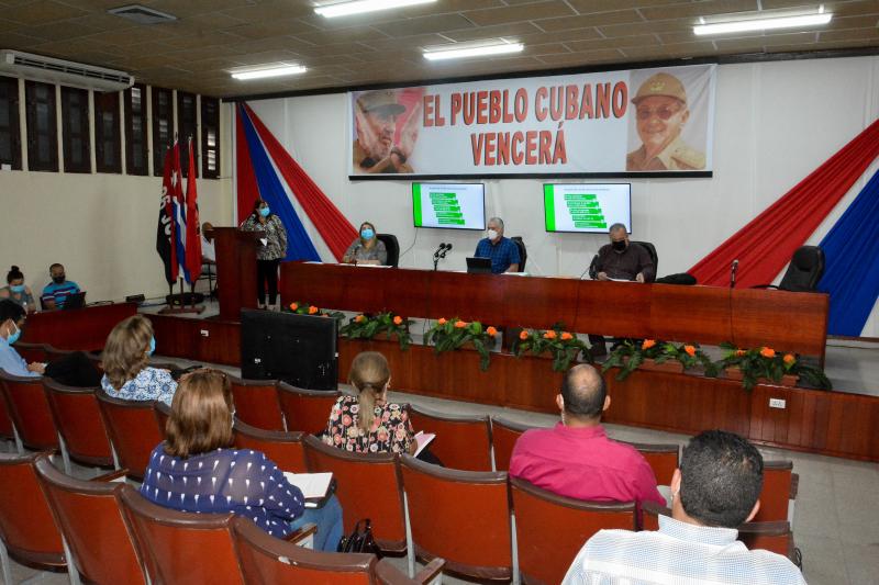 La gobernadora Teresita Romero informó que en la provincia están listos los sitios donde se desarrollará la intervención sanitaria con los candidatos vacunales cubanos (Foto: Estudios Revolución)