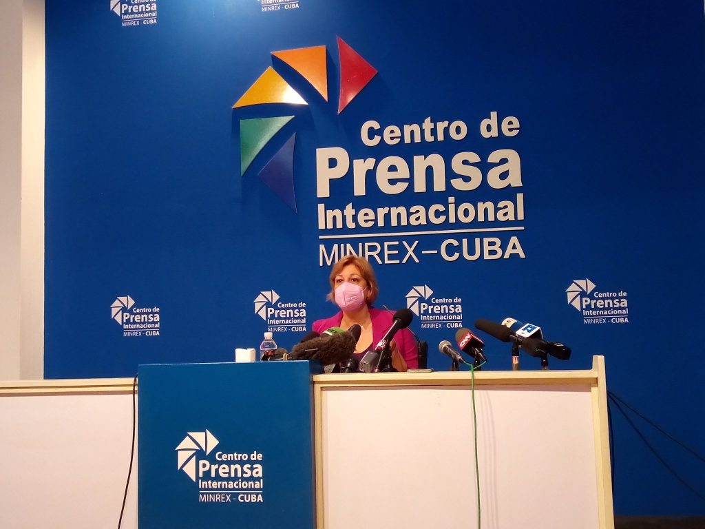 Lilia María Hernández, presidenta de la Organización Nacional de Bufetes Colectivos. 